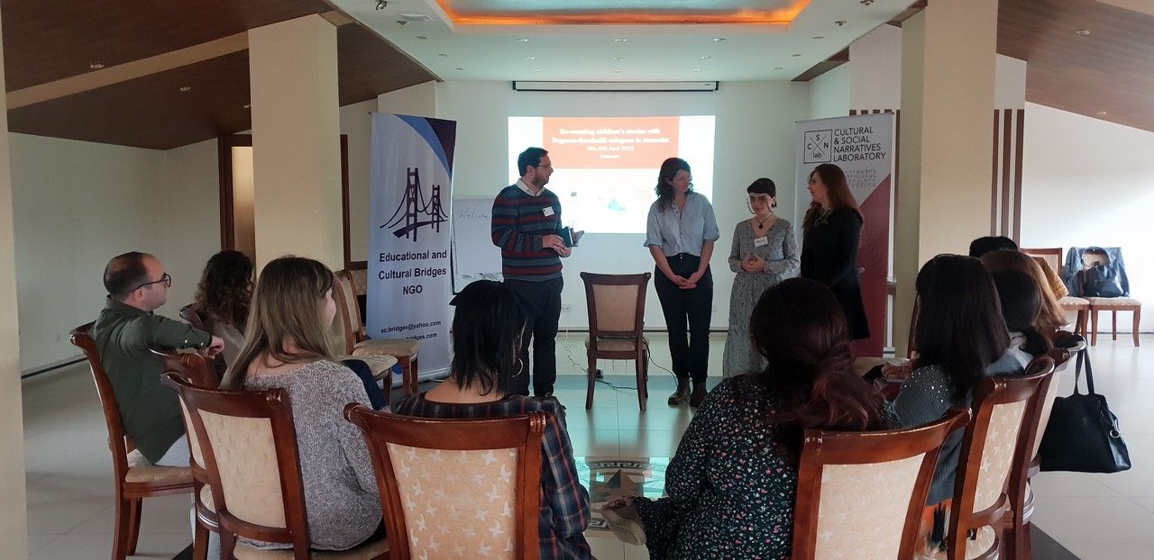 14-15.04.2023 - Workshop: Co-creating children’s stories with Nagorno-Karabakh refugees